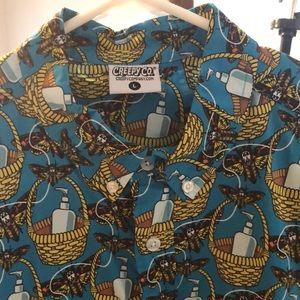 Silence of the Iambs ss button up.